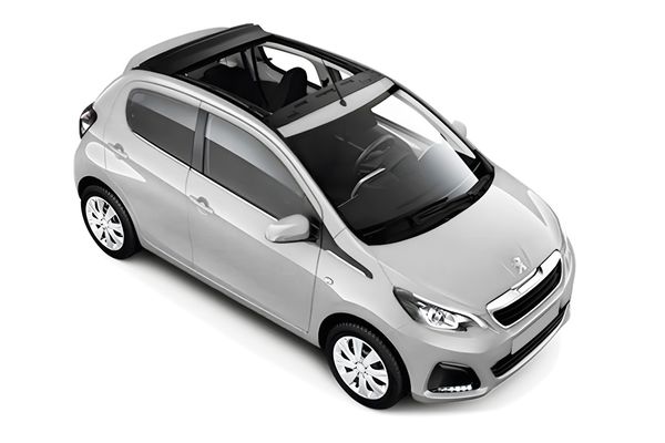 Rent a car Peugeot 108 Open Top in Airport Rhodes